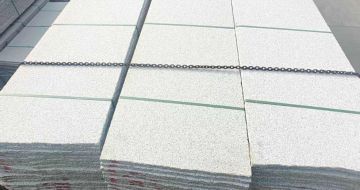 孝感芝麻白毛板，石材毛板