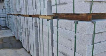 孝感芝麻白路牙石，路侧石