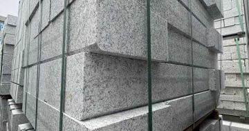 孝感芝麻白路牙石 马路牙子