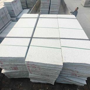 孝感芝麻白毛板，石材毛板