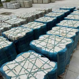 孝感黄金麻冰裂纹 碎拼