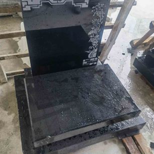 孝感花岗岩墓碑石 墓碑 套墓
