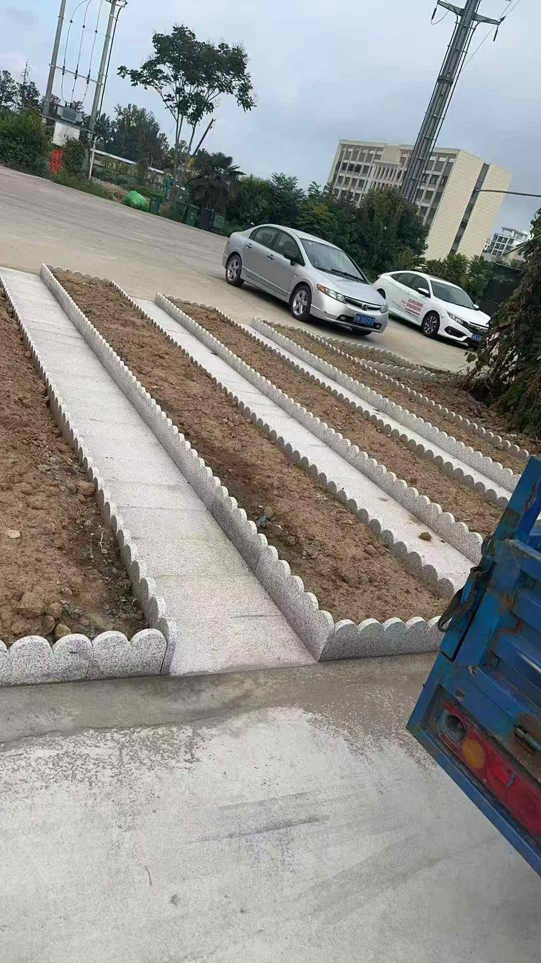 孝感芝麻白花边石