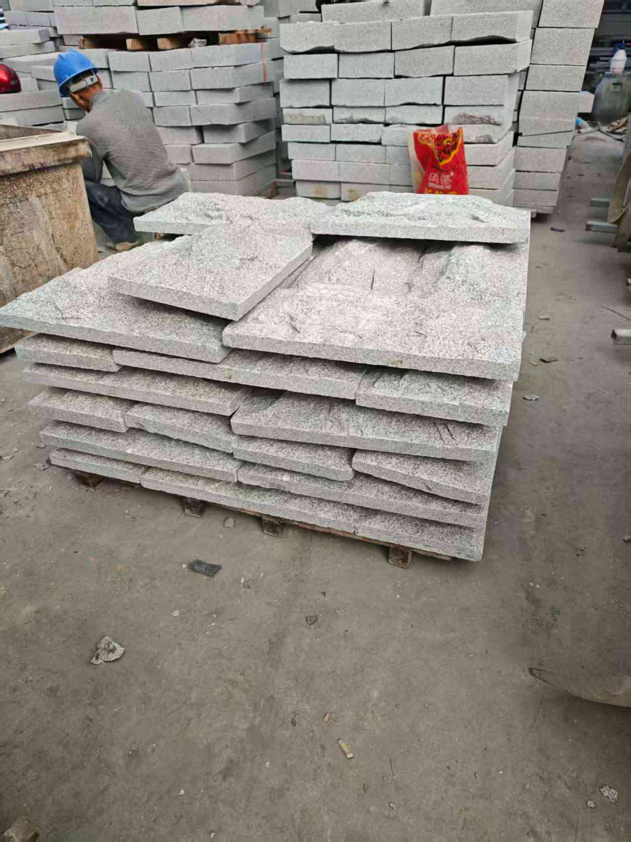 孝感芝麻白蘑菇石，自然面